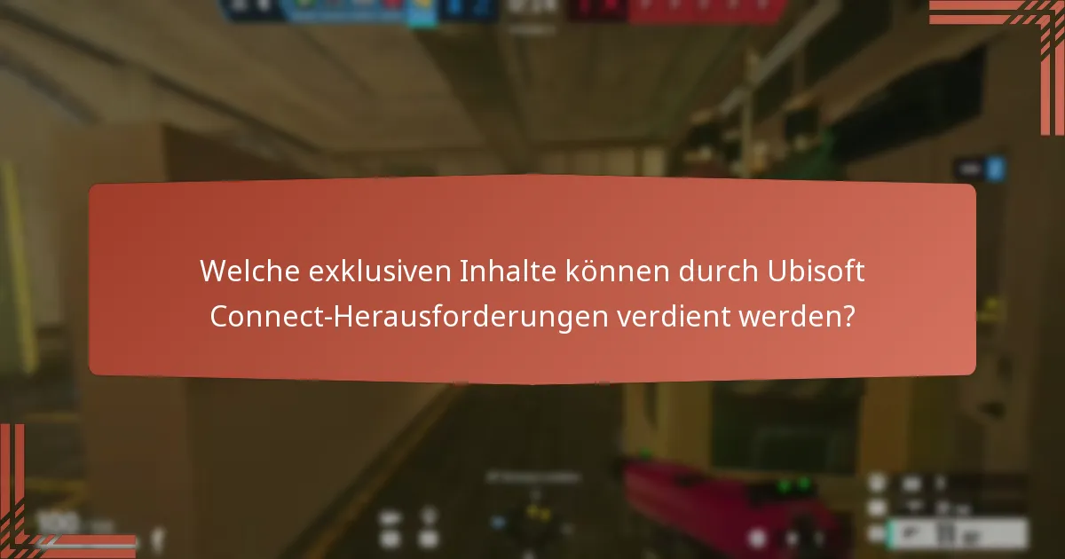 Welche Gameplay-Items sind als Belohnungen in Ubisoft Connect verfügbar?